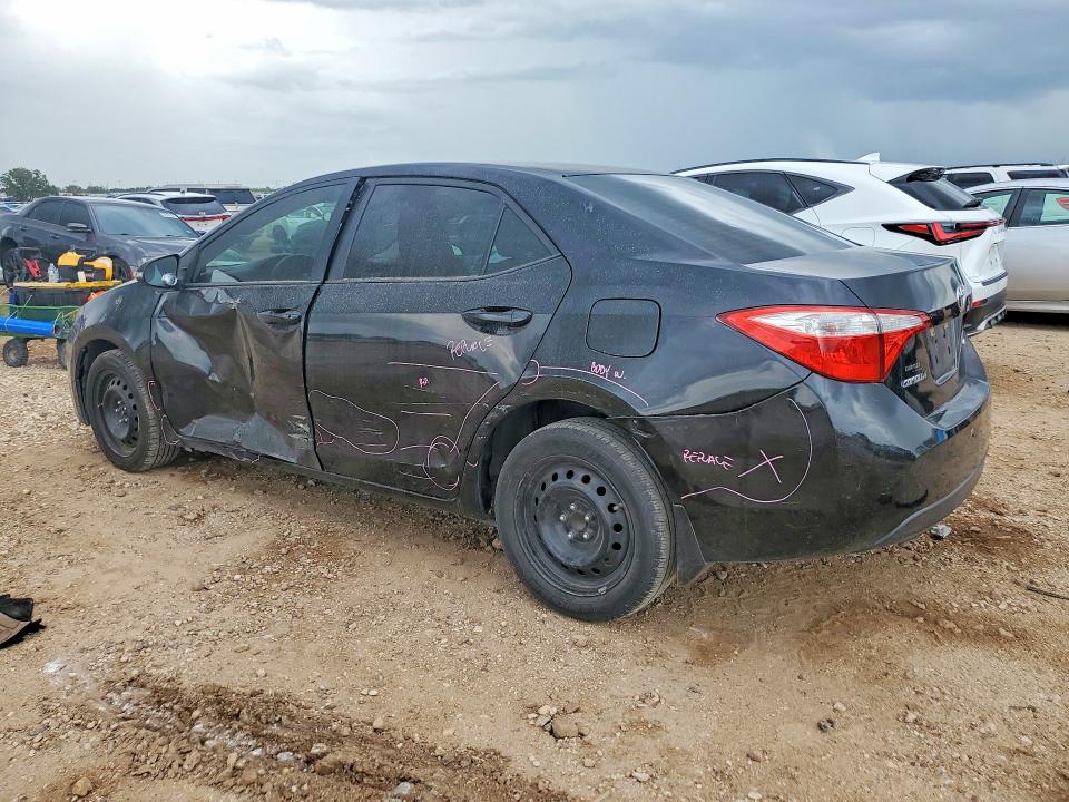 2014 Toyota Corolla VIN 5YFBURHE6EP114180 COPART salvage auction — SIDE, Tx - Salvage Vehicle Title, sold $2,650 on 2026-07-09 (photo 2)