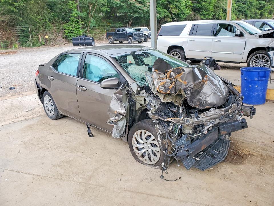 2019 Toyota Corolla VIN 5YFBURHE2KP865160 COPART salvage auction — FRONT END, AL - CERTIFICATE OF TITLE, sold $150 on 2026-07-14 (photo 4)