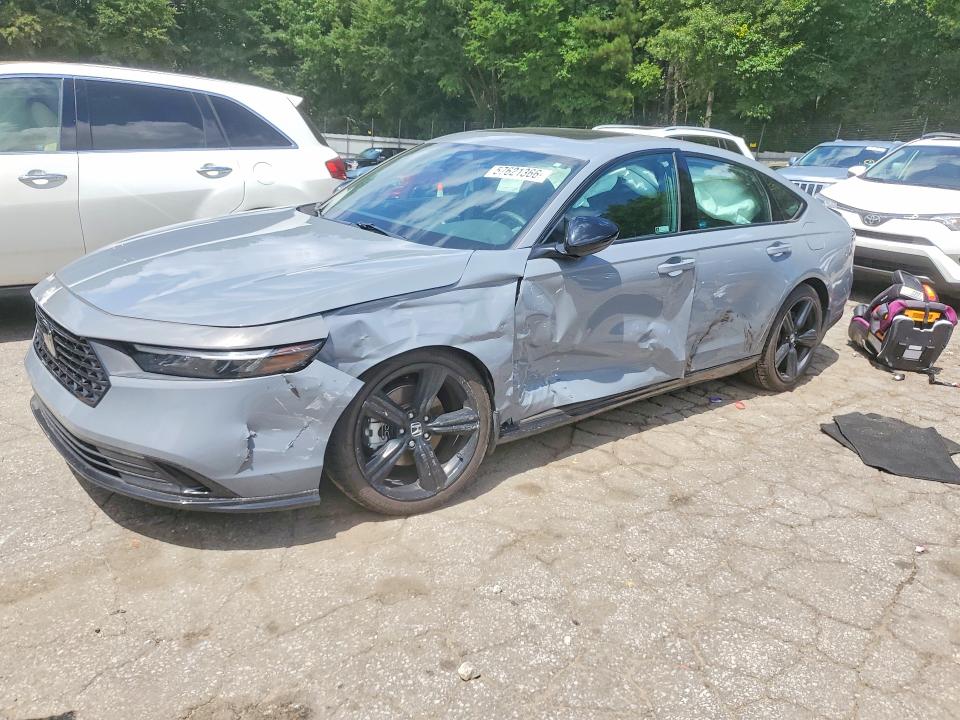 2023 Honda Accord VIN 1HGCY2F70PA025931 COPART salvage auction — SIDE, Ga - Cert Of Title-Salvage, sold $9,200 on 2026-07-31 (photo 1)