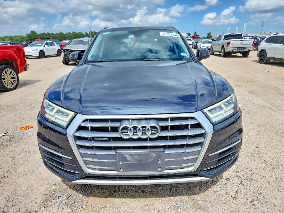 2018 Audi VIN WA1BNAFY0J2192646 COPART salvage auction — WATER/FLOOD, Tx - Salvage Title-Flood Damage, sold $4,200 on 2026-07-31 (photo 5)