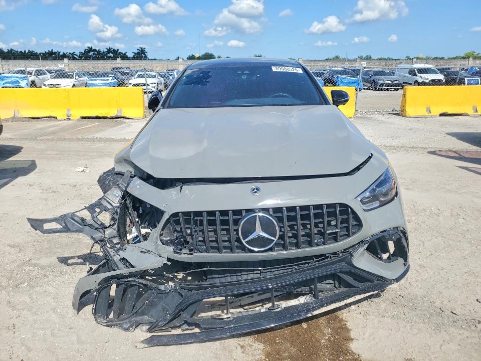 2023 Mercedes-benz AMG GT VIN W1K7X8KB3PA059223 COPART salvage auction — FRONT END, Fl - Cert Of Title Slvg Rebuildable, sold $49,000 on 2026-08-19 (photo 5)
