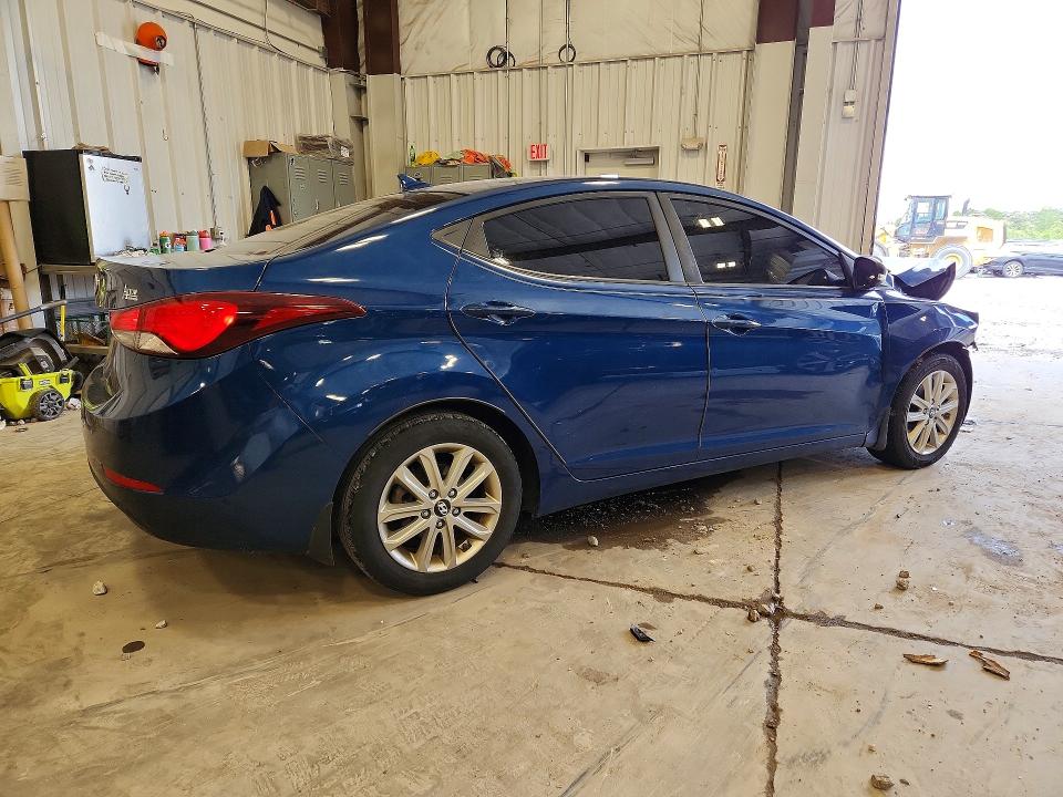 2014 Hyundai VIN KMHDH4AE0EU180359 COPART salvage auction — FRONT END, Wi - Junked Vehicle Bill Of Sale, sold $400 on 2026-07-13 (photo 3)