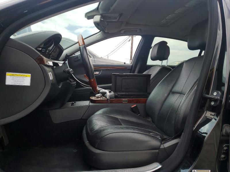 2007 Mercedes-benz S class VIN WDDNG71X27A097444 COPART salvage auction — FRONT END, CA - SALVAGE CERTIFICATE, sold $500 on 2026-07-20 (photo 7)