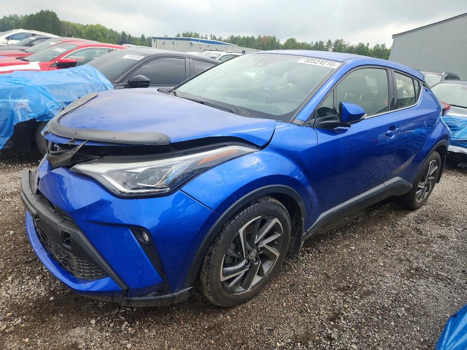 2020 Toyota C-hr VIN JTNKHMBX9L1086244 COPART salvage auction — FRONT END, ON - PERMIT NO BRAND - UNFIT, sold $6,600 on 2026-07-28 (photo 1)