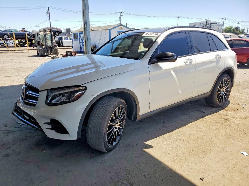 2018 Mercedes-benz Glc VIN WDC0G4JB7JV102428 COPART salvage auction — FRONT END, Ca - Salvage Certificate, sold $6,200 on 2026-08-13 (photo 1)