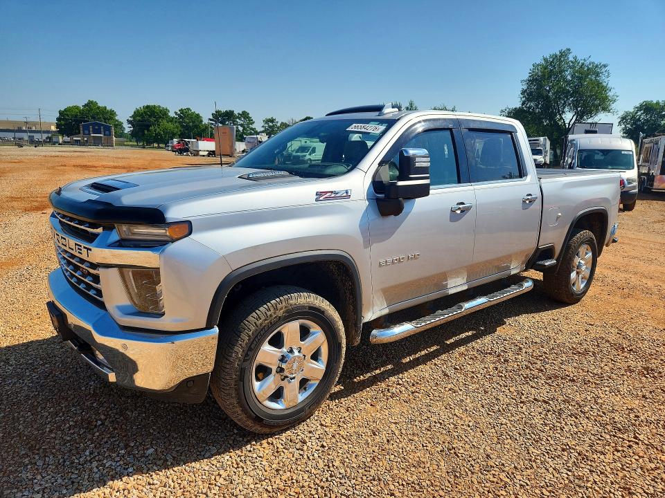 2020 Chevrolet Silverado VIN 1GC4YPEY9LF168836 COPART salvage auction — SIDE, AL - CERT OF TITLE-SALVAGE TITLE, sold $24,700 on 2026-07-29 (photo 1)