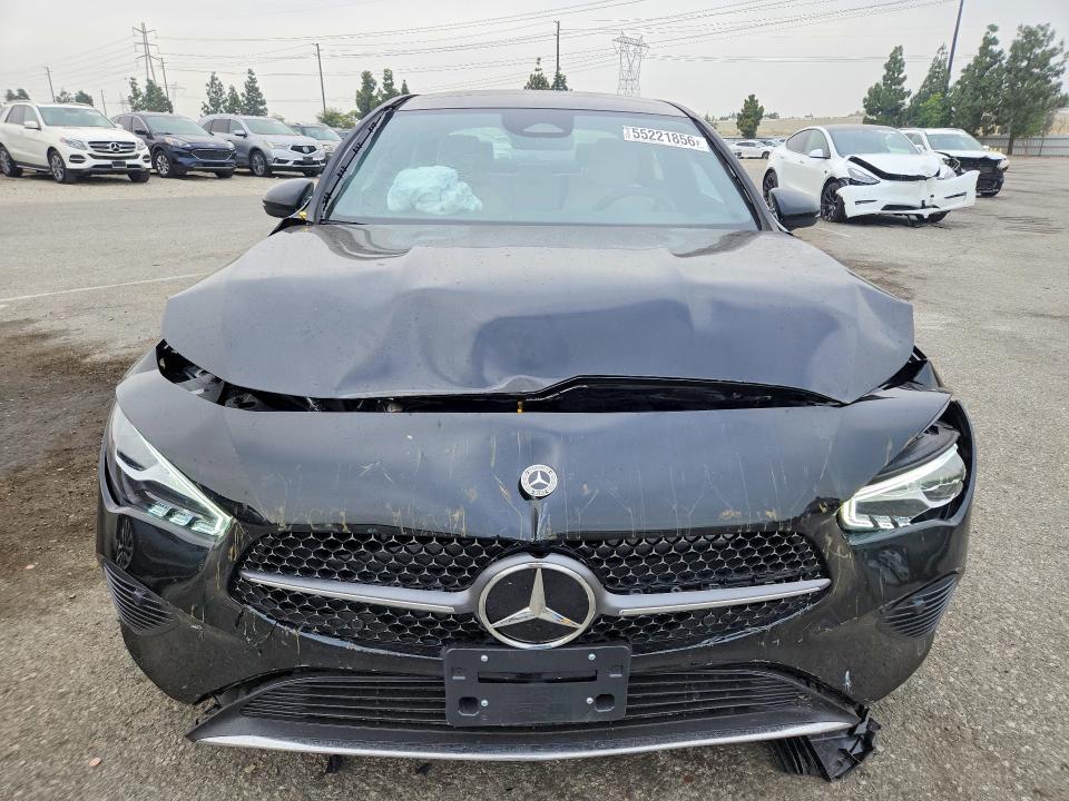 2026 Mercedes-benz Cla-klasse VIN W1K5J4GB3TN610036 COPART salvage auction — FRONT END, CA - SALVAGE CERTIFICATE, sold $2,750 on 2026-07-30 (photo 5)