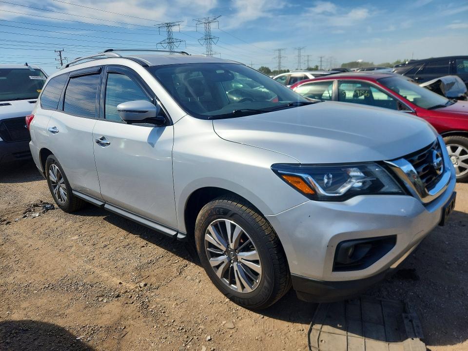 2019 Nissan Pathfinder VIN 5N1DR2MM7KC606621 COPART salvage auction — MECHANICAL, Il - Salvage Certificate, sold $1,150 on 2026-07-09 (photo 4)