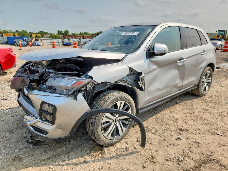 2024 Mitsubishi VIN JA4ARUAU1RU006781 COPART salvage auction — FRONT END, La - Certificate Of Title, sold $3,850 on 2026-07-09 (photo 1)