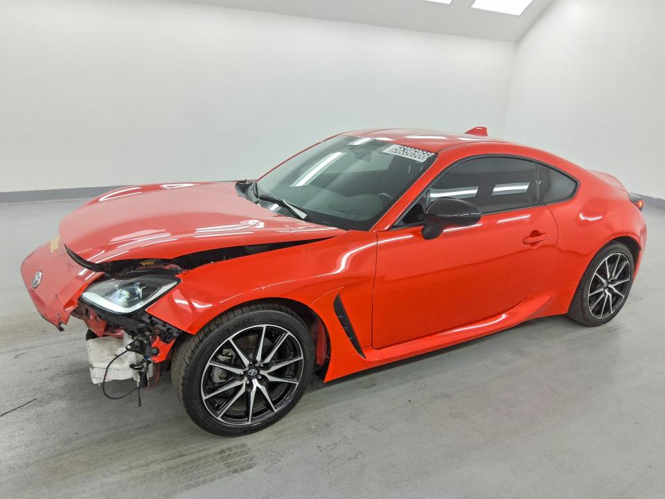 2024 Toyota Gr 86 VIN JF1ZNBB15R8753148 COPART salvage auction — FRONT END, CA - CERTIFICATE OF TITLE, sold $13,000 on 2026-07-28 (photo 1)