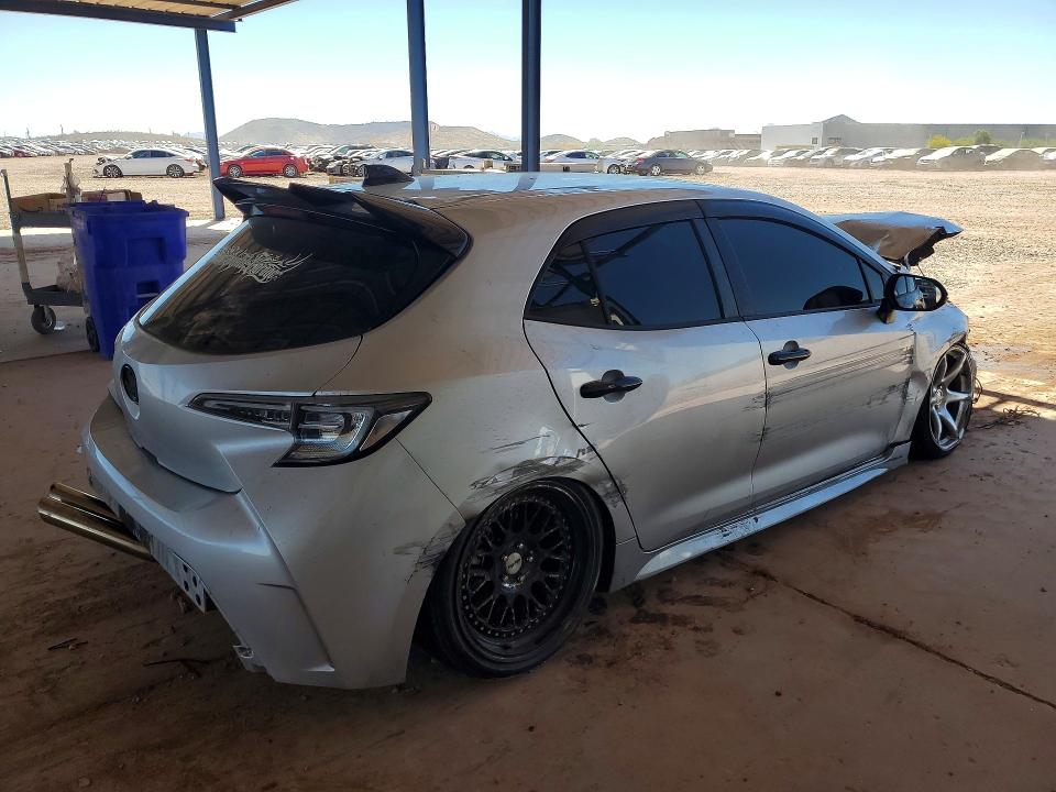 2021 Toyota Corolla VIN JTND4MBE4M3107882 COPART salvage auction — FRONT END, Az - Cert Of Title - Salvage, sold $450 on 2026-07-14 (photo 3)