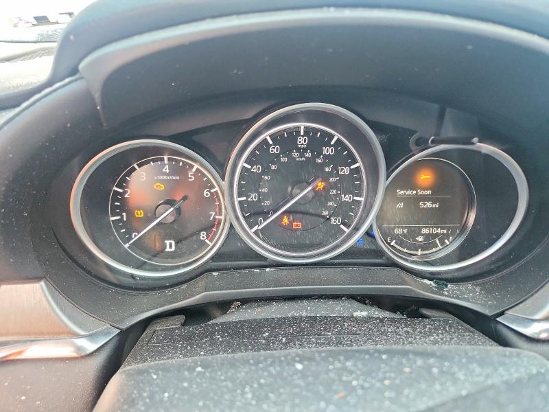 2018 Mazda 6 VIN JM1GL1TY6J1329911 COPART salvage auction — ALL OVER, Ca - Salvage Certificate, sold $875 on 2026-07-31 (photo 9)
