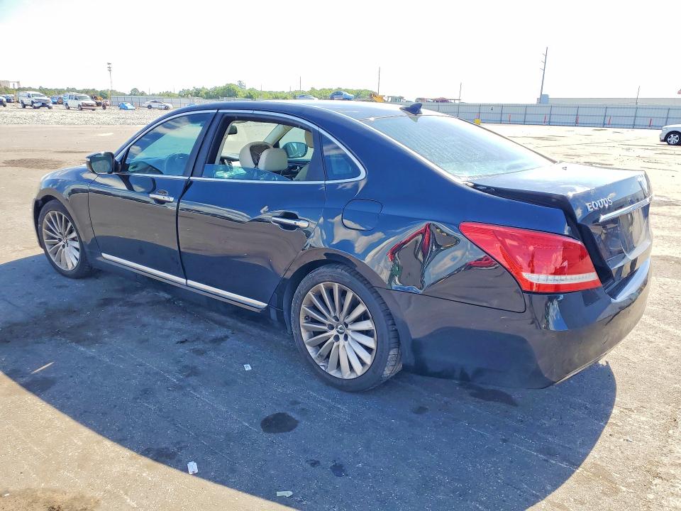 2014 Hyundai Equus VIN KMHGH4JH0EU090989 COPART salvage auction — REAR END, Fl - Certificate Of Destruction, sold $1,100 on 2026-07-13 (photo 2)