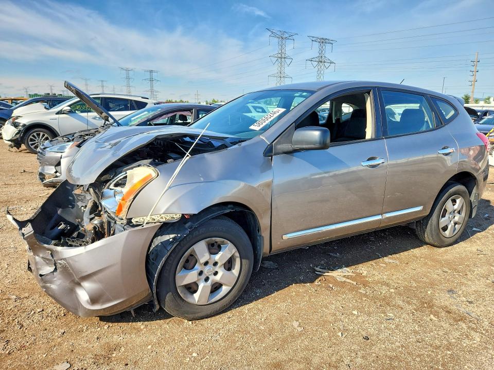 2011 Nissan Rogue sport VIN JN8AS5MV2BW269073 COPART salvage auction — FRONT END, IL - SALVAGE CERTIFICATE, sold $350 on 2026-07-16 (photo 1)