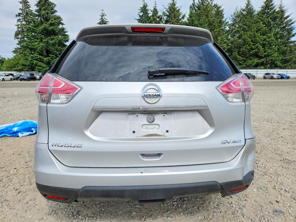 2015 Nissan Rogue VIN 5N1AT2MV8FC773170 COPART salvage auction — FRONT END, Wa - Bill Of Sale, sold $800 on 2026-07-02 (photo 6)