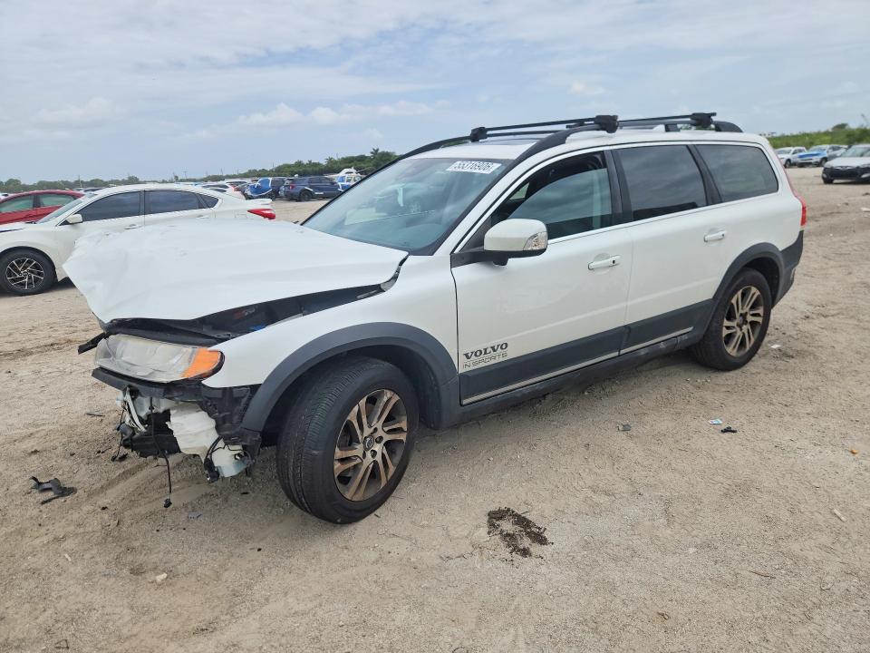 2014 Volvo Xc70 VIN YV4952BL7E1180541 COPART salvage auction — FRONT END, Fl - Cert Of Title Slvg Rebuildable, sold $525 on 2026-07-14 (photo 1)
