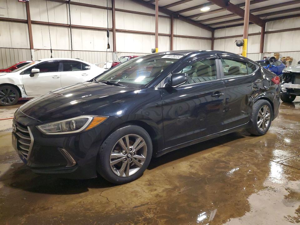 2017 Hyundai Elantra VIN KMHD84LF2HU237381 COPART salvage auction — SIDE, Pa - Certificate Of Salvage, sold $1,150 on 2026-07-28 (photo 1)