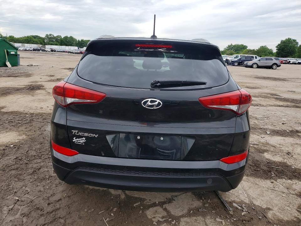 2017 Hyundai Tucson VIN KM8J33A41HU596721 COPART salvage auction — MINOR DENT/SCRATCHES, In - Certificate Of Title (P), sold $6,500 on 2026-07-29 (photo 6)