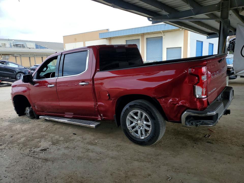 2019 Chevrolet Silverado VIN 1GCUYGED4KZ419661 COPART salvage auction — REAR END, Ca - Salvage Certificate, sold $8,500 on 2026-07-02 (photo 2)