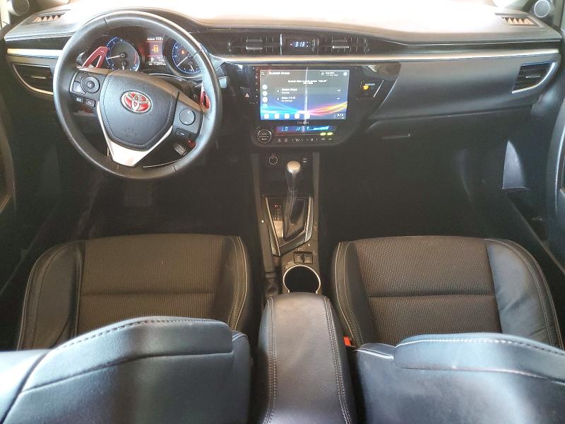 2015 Toyota Corolla VIN 5YFBURHE3FP345765 COPART salvage auction — FRONT END, AZ - CERT OF TITLE - SALVAGE, sold $2,100 on 2026-07-28 (photo 8)
