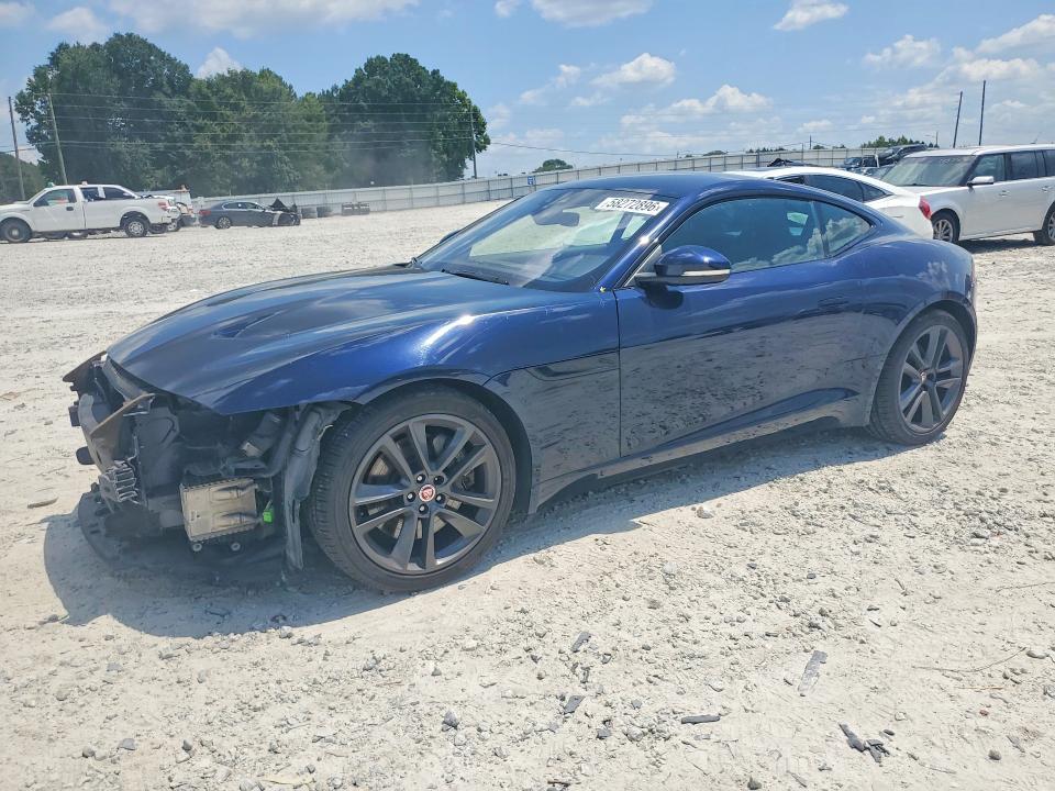 2021 Jaguar F-type VIN SAJDD1GX7MCK74395 COPART salvage auction — FRONT END, Ga - Cert Of Title-Salvage, sold $17,200 on 2026-08-10 (photo 1)