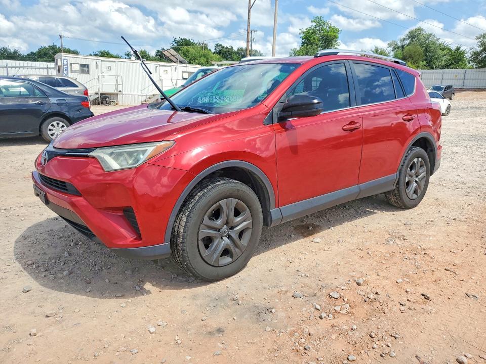 2016 Toyota Rav 4 VIN JTMZFREV1GJ091721 COPART salvage auction — HAIL, Ok - Cert Of Title-Salvage, sold $5,700 on 2026-07-28 (photo 1)