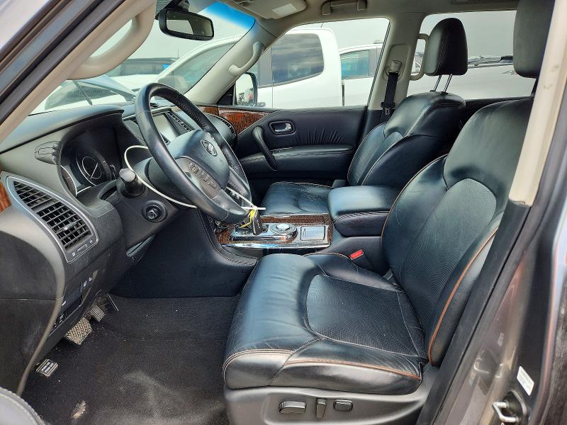 2017 Nissan Armada VIN JN8AY2ND5H9004450 COPART salvage auction — FRONT END, Tx - Certificate Of Title, sold $1,150 on 2026-07-07 (photo 7)