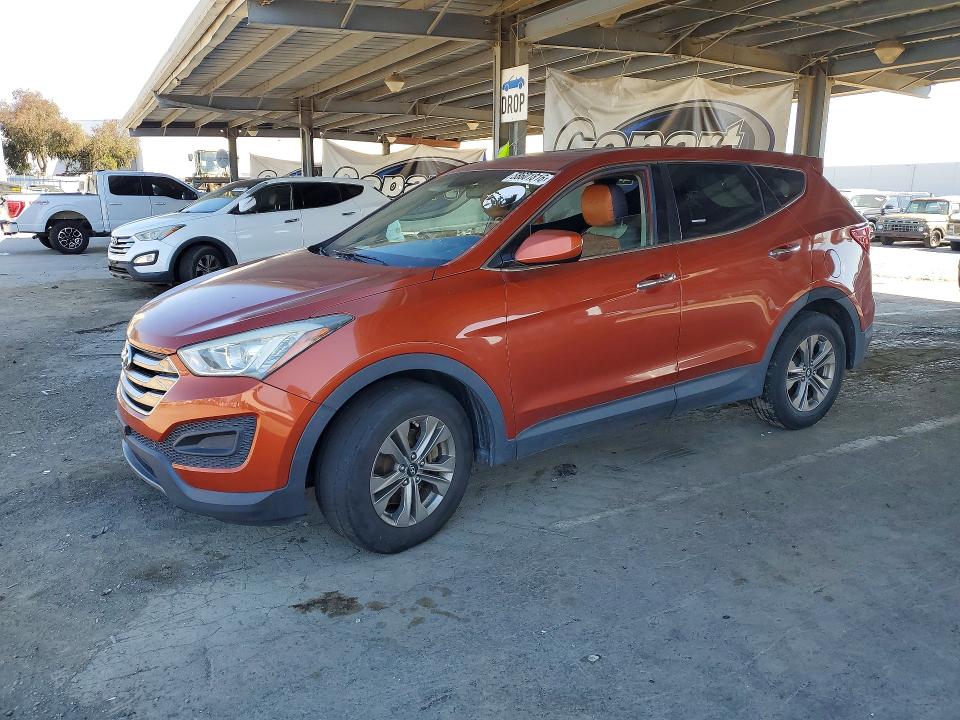2016 Hyundai Santa fe VIN 5XYZT3LB2GG345516 COPART salvage auction — MINOR DENT/SCRATCHES, Ca - Dis/Dlr/Exp Only Clean Title (P), sold $2,500 on 2026-07-21 (photo 1)