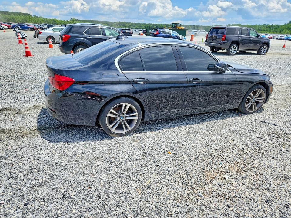 2017 BMW 3er VIN WBA8B9G54HNU50975 COPART salvage auction — MECHANICAL, Sc - Certificate Of Title (P), sold $5,300 on 2026-07-29 (photo 3)