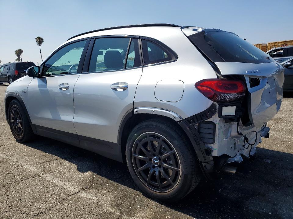 2021 Mercedes-benz Gla-klasse amg VIN W1N4N5BBXMJ264656 COPART salvage auction — REAR END, CA - SALVAGE CERTIFICATE, sold $12,900 on 2026-07-31 (photo 2)