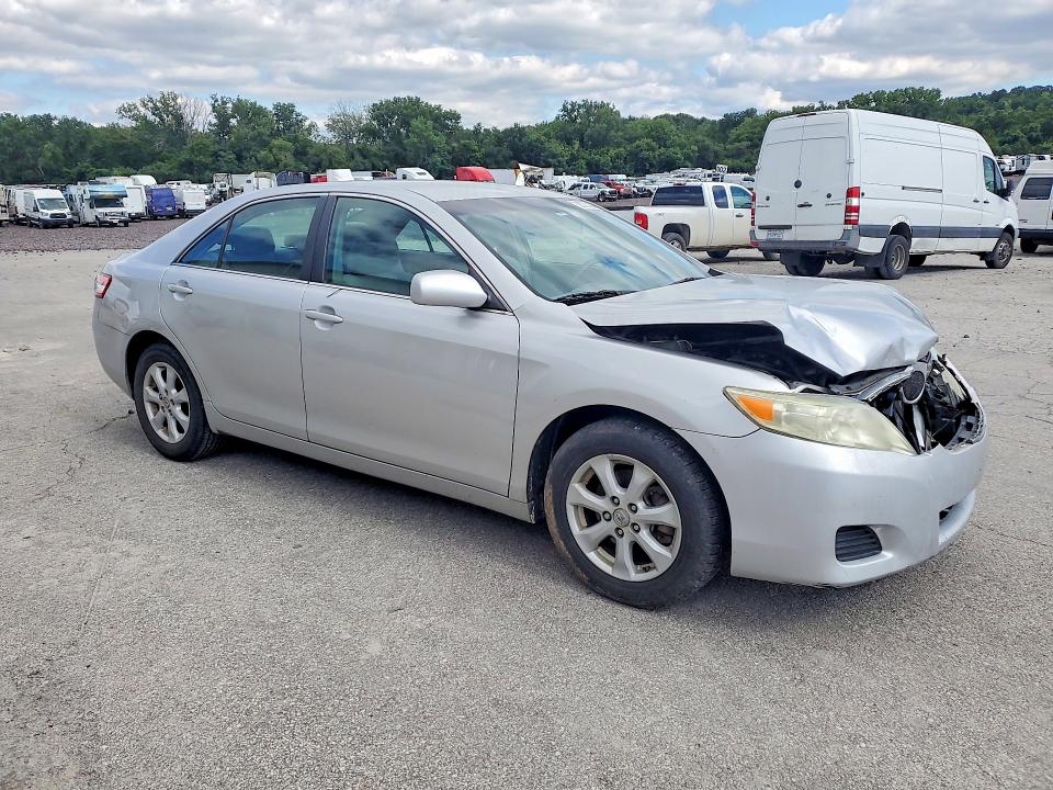 2011 Toyota Camry VIN 4T1BF3EK7BU650230 COPART salvage auction — FRONT END, KS - CERT OF TITLE-SALVAGE (P), sold $875 on 2026-07-02 (photo 4)