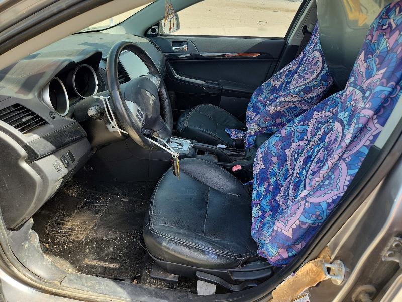 2014 Mitsubishi Lancer VIN JA32U8FW0EU002286 COPART salvage auction — FRONT END, Tx - Salvage Vehicle Title, sold $600 on 2026-07-09 (photo 7)