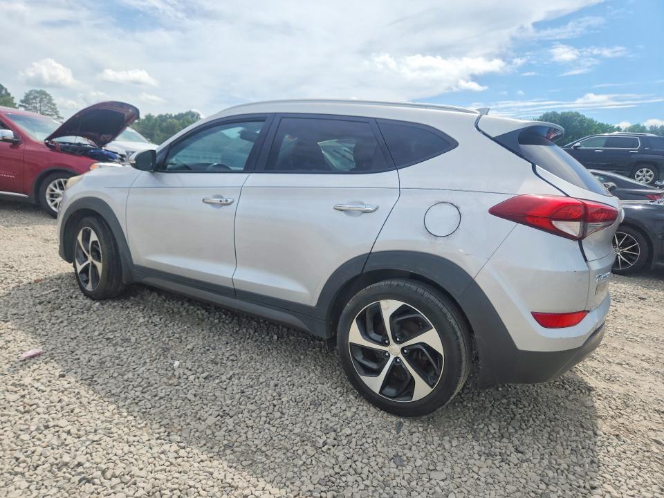 2016 Hyundai Tucson VIN KM8J33A25GU040232 COPART salvage auction — MECHANICAL, Ar - Certificate Of Title, sold $2,250 on 2026-07-20 (photo 2)