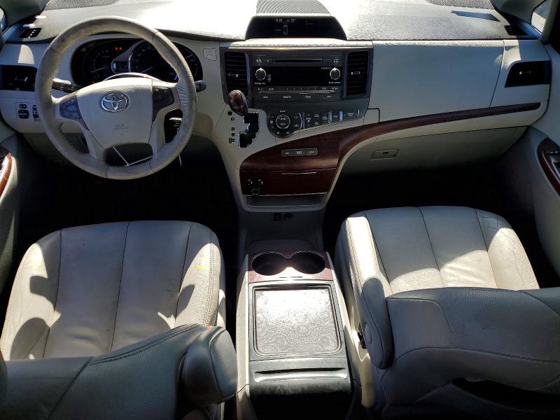 2013 Toyota Sienna VIN 5TDYK3DC9DS395303 COPART salvage auction — FRONT END, Ca - Salvage Certificate, sold $1,100 on 2026-07-08 (photo 8)