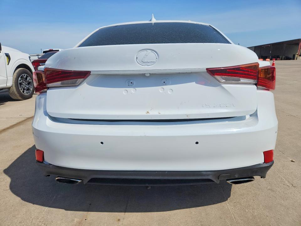 2017 Lexus Is 300 VIN JTHCM1D28H5018536 COPART salvage auction — REAR END, Mi - Cert Of Title-Rebuilt Salvage, sold $13,000 on 2026-07-30 (photo 6)