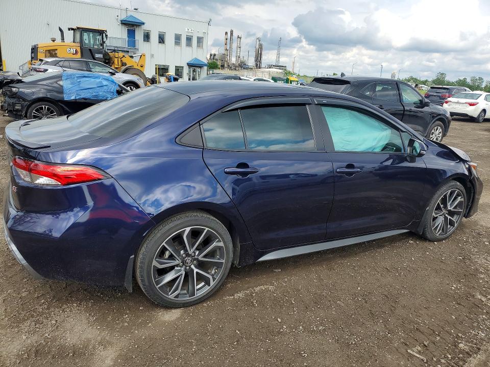 2020 Toyota Corolla VIN 5YFB4RBE7LP047806 COPART salvage auction — FRONT END, Qc - Gravement Accidente, sold $4,950 on 2026-07-28 (photo 3)