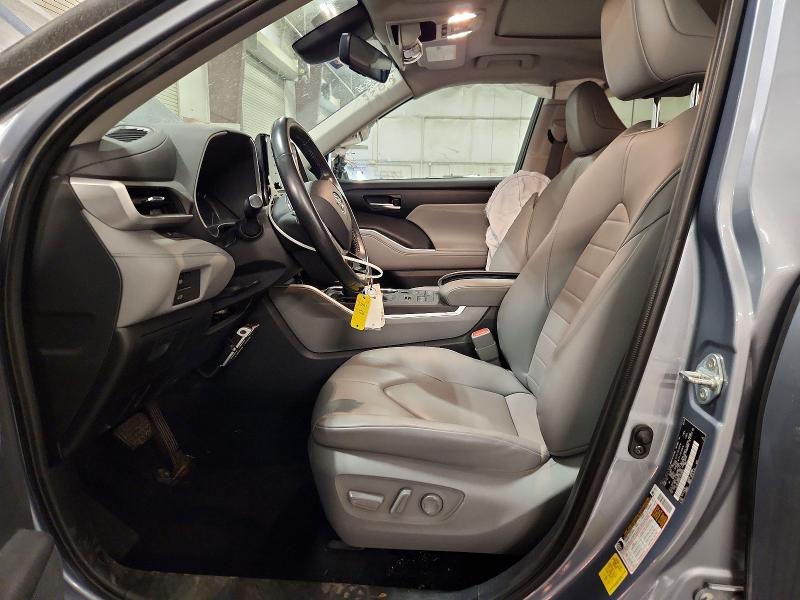 2020 Toyota Highlander VIN 5TDHZRBH4LS020608 COPART salvage auction — SIDE, Mn - Cert Of Title-Salvage, sold $2,250 on 2026-07-27 (photo 7)