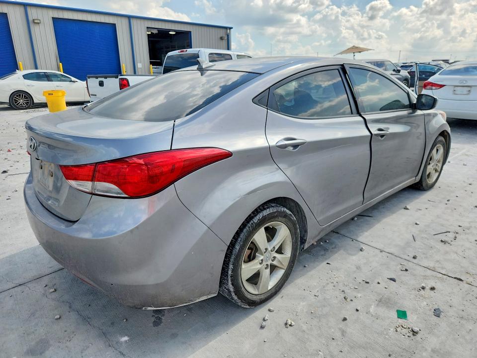 2013 Hyundai VIN KMHDH4AE4DU736381 COPART salvage auction — SIDE, Tx - Salvage Vehicle Title, sold $975 on 2026-07-31 (photo 3)