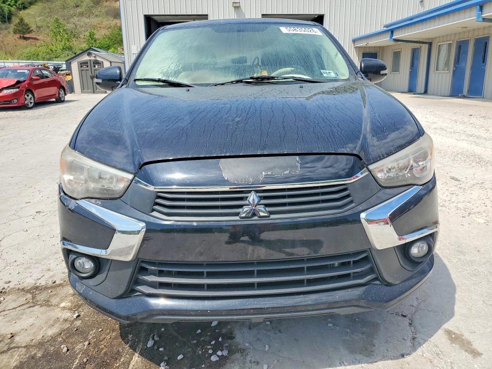2017 Mitsubishi Outlander sport VIN JA4AR3AU6HZ032756 COPART salvage auction — INTERIOR BURN, Wv - Salvage Certificate, sold $175 on 2026-07-09 (photo 5)