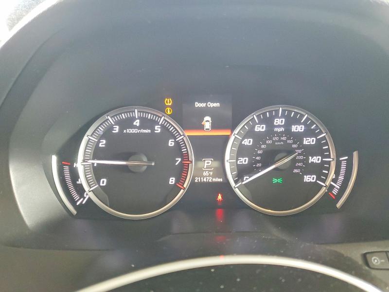 2014 Acura Mdx VIN 5FRYD4H20EB031471 COPART salvage auction — FRONT END, Ca - Salvage Certificate, sold $1,350 on 2026-07-30 (photo 9)