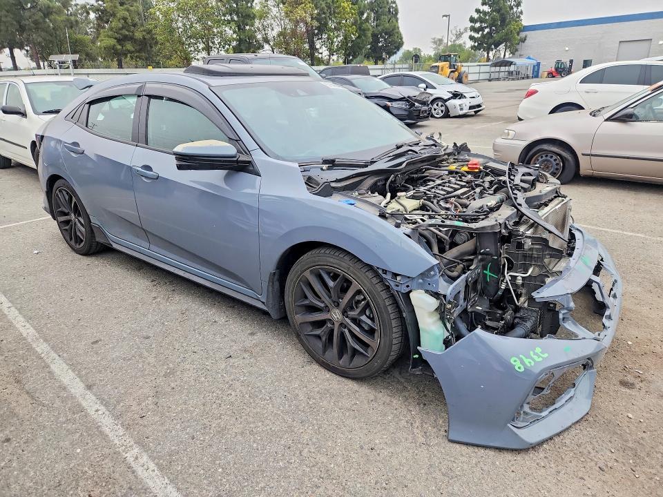 2020 Honda Civic VIN SHHFK7H92LU412232 COPART salvage auction — FRONT END, Ca - Salvage Certificate, sold $4,150 on 2026-07-28 (photo 4)