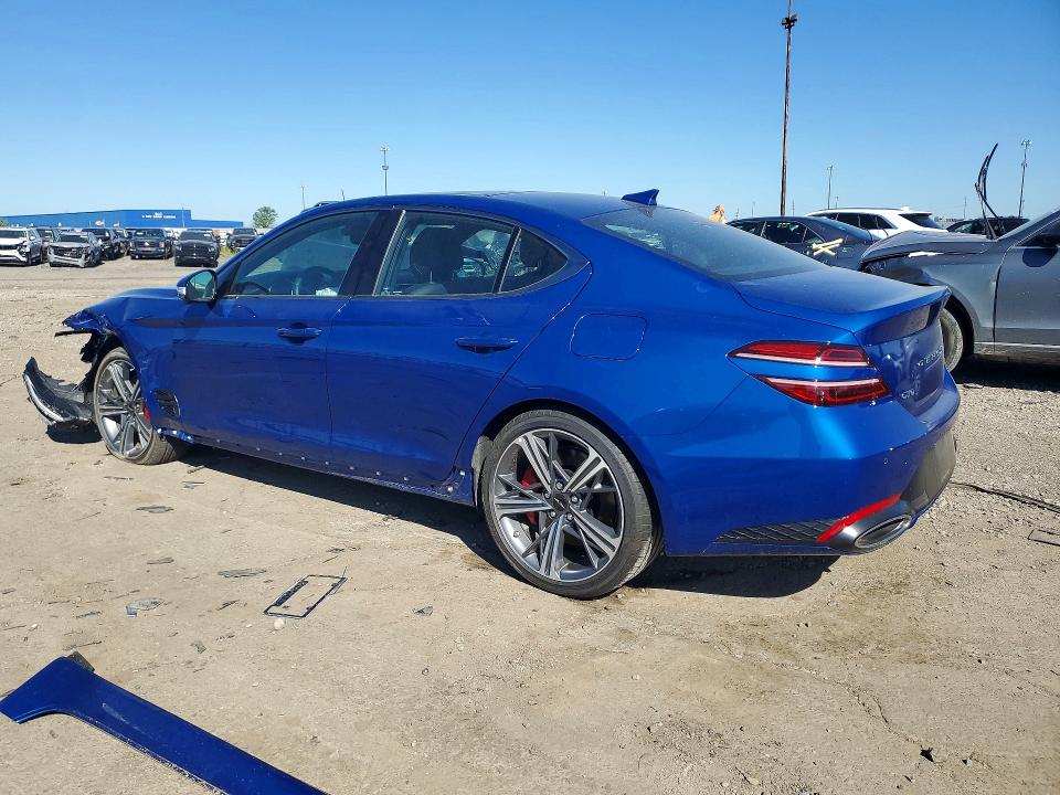 2025 Genesis VIN KMTG54SE3SU154277 COPART salvage auction — FRONT END, Mi - Certificate Of Title, sold $8,300 on 2026-07-28 (photo 2)