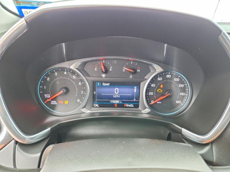 2019 Chevrolet Equinox VIN 2GNAXUEV1K6115509 COPART salvage auction — FRONT END, Tx - Salvage Vehicle Title, sold $2,700 on 2026-07-02 (photo 9)