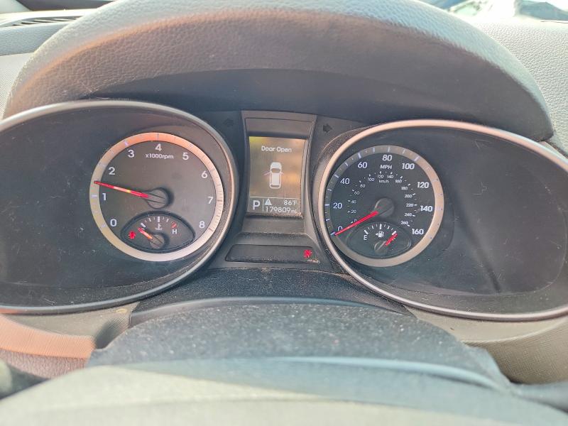 2013 Hyundai VIN 5XYZU3LB2DG037786 COPART salvage auction — FRONT END, Tx - Salvage Vehicle Title, sold $1,550 on 2026-07-30 (photo 9)
