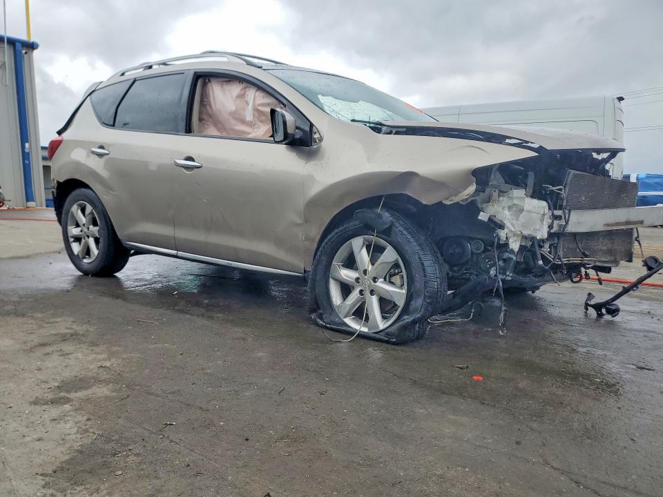 2010 Nissan Murano VIN JN8AZ1MU4AW014189 COPART salvage auction — FRONT END, TN - SALVAGE CERTIFICATE, sold $550 on 2026-07-20 (photo 4)