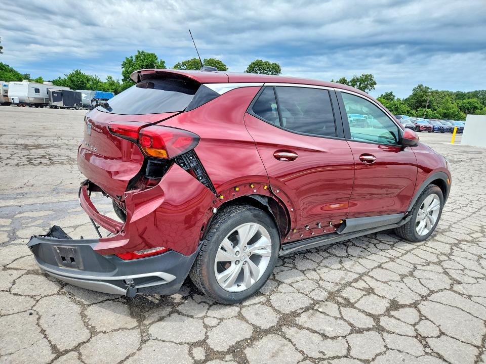 2025 Buick . VIN KL4AMBSL7SB059091 COPART salvage auction — REAR END, Mo - Salvage Certificate Of Title, sold $100 on 2026-07-29 (photo 3)