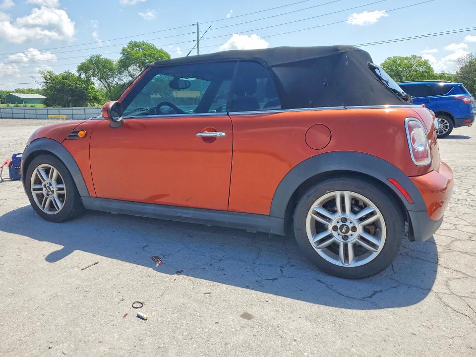2011 Mini Cooper VIN WMWZN3C53BT133061 COPART salvage auction — NORMAL WEAR, Tn - Certificate Of Title, sold $175 on 2026-07-27 (photo 2)