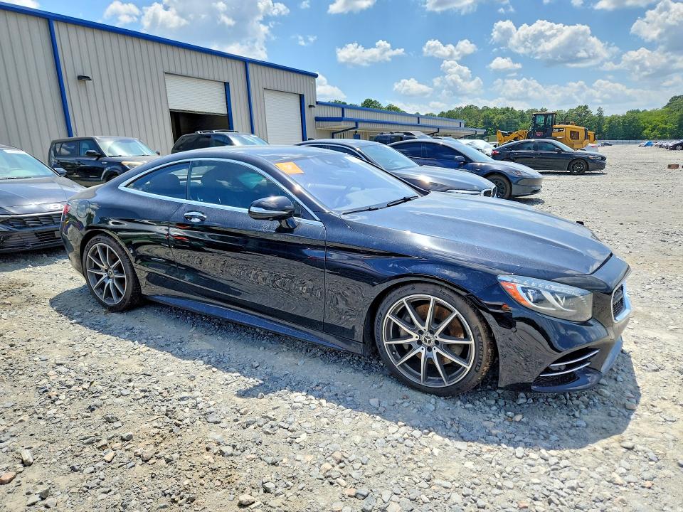 2019 Mercedes-benz S-klasse VIN WDDXJ8GB9KA037195 COPART salvage auction — FRONT END, Ga - Cert Of Title-Salvage, sold $20,100 on 2026-08-13 (photo 4)