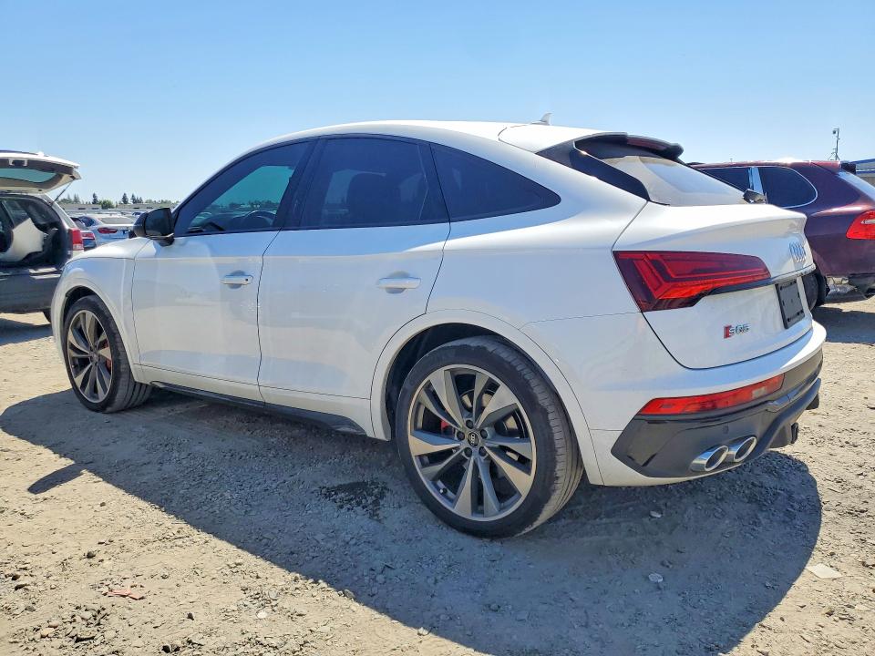 2021 Audi Sq5 VIN WA124AFY3M2083217 COPART salvage auction — SIDE, CA - SALVAGE CERTIFICATE, sold $17,000 on 2026-07-28 (photo 2)