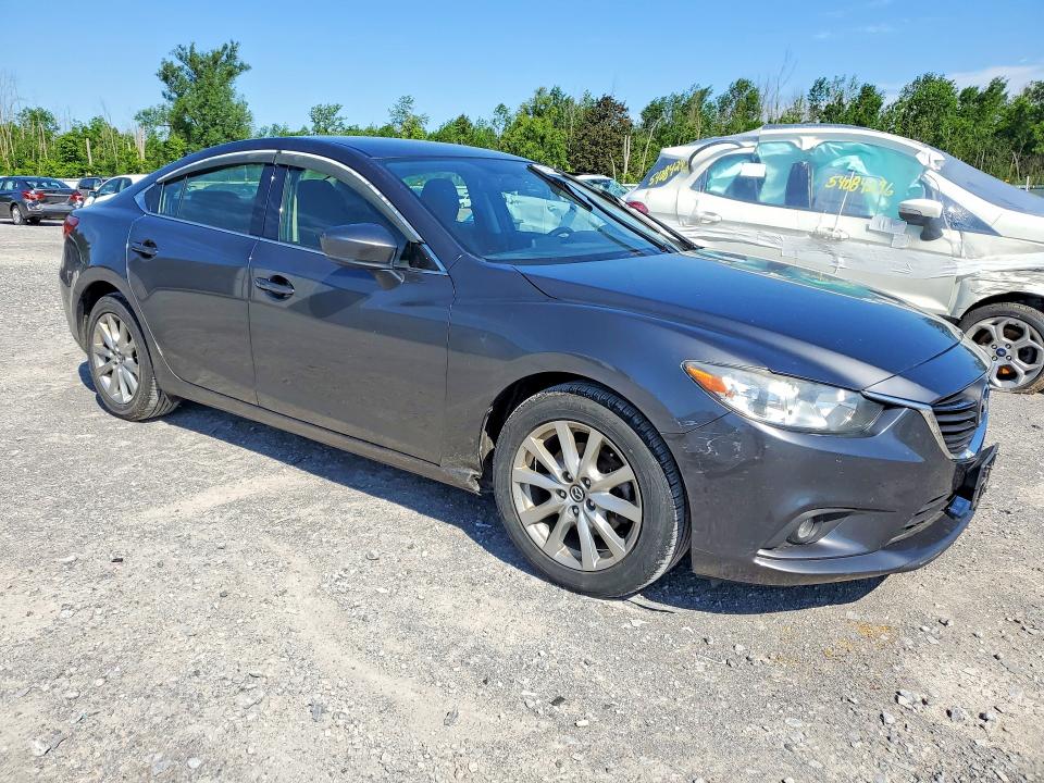 2017 Mazda 6 VIN JM1GL1U58H1112570 COPART salvage auction — FRONT END, Ny - Mv-907A Salvage Certificate, sold $1,250 on 2026-07-27 (photo 4)